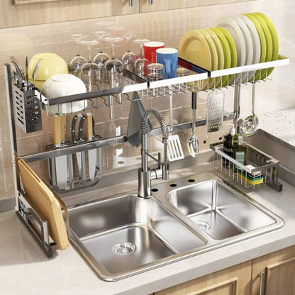 Premium Over The Sink Dish Drying Rack