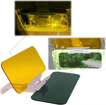 Two-In-One Car Sun Visor Anti-Glare Adjustable