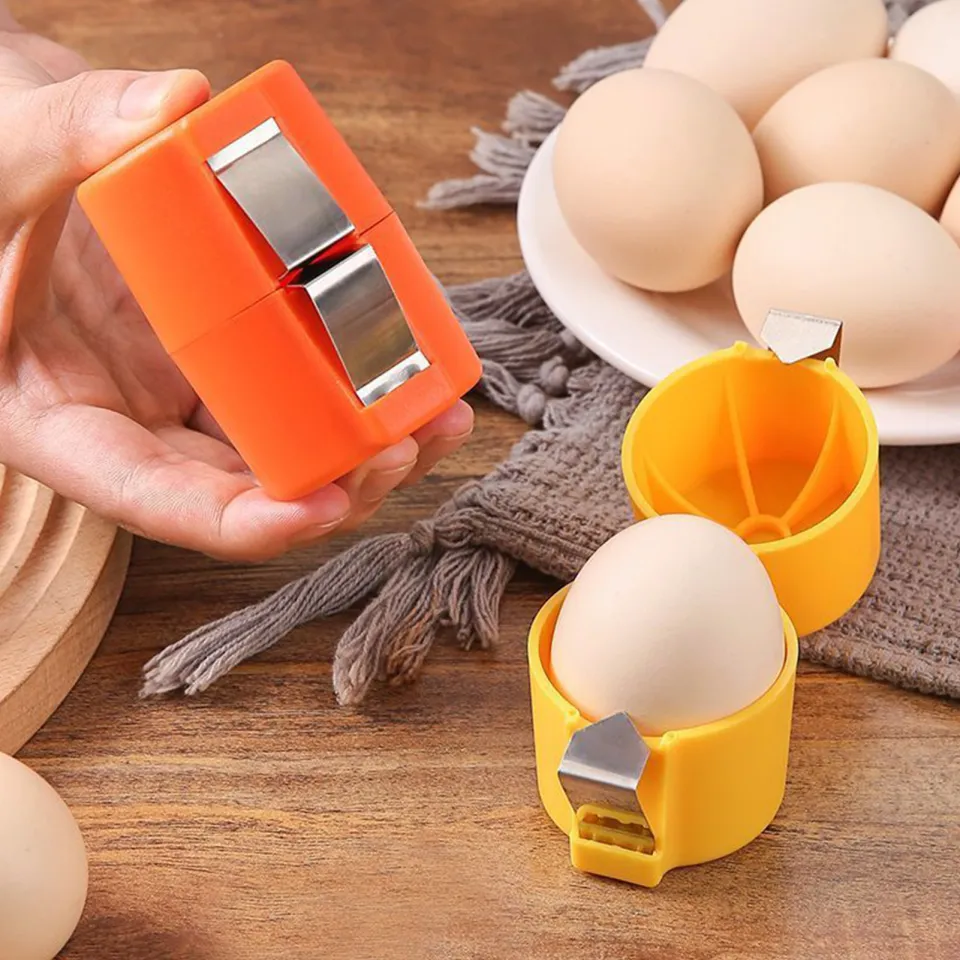Handheld Duck Egg Cutter Easy Egg Opener Tool for Chicken Duck Goose Eggs Handy Eggshell Breaker Cutter