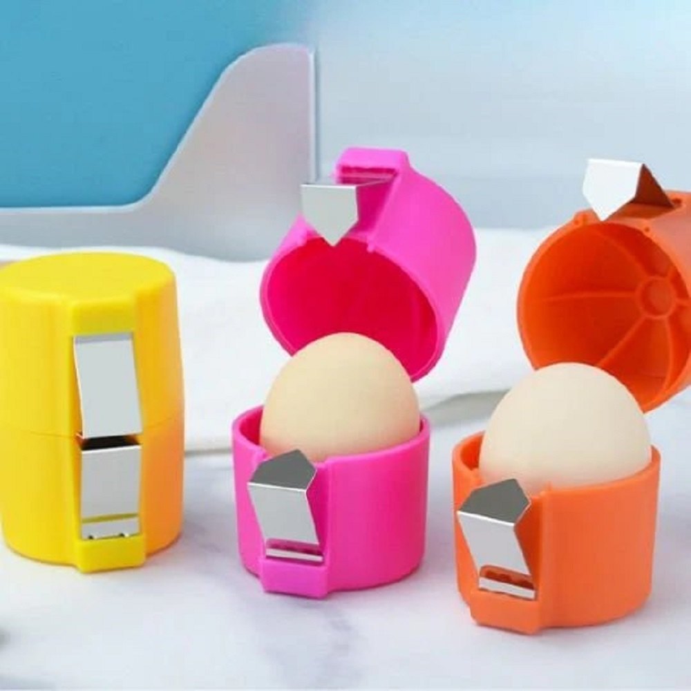 Handheld Duck Egg Cutter Easy Egg Opener Tool for Chicken Duck Goose Eggs Handy Eggshell Breaker Cutter