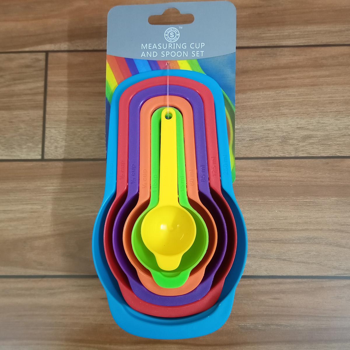 6-Piece Kitchen Measuring Spoons Set for Cooking & Baking (Random Color)